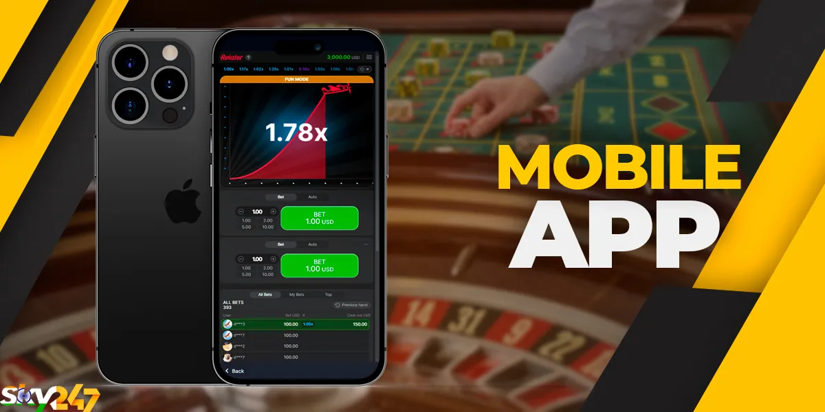 A mobile app for playing anywhere