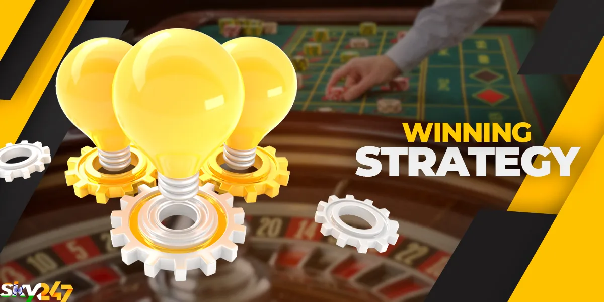 A winning strategy when playing aviator