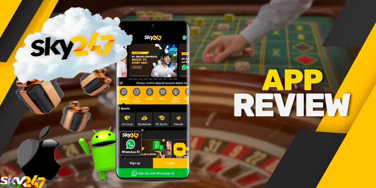 Mobile app review by 2sky247
