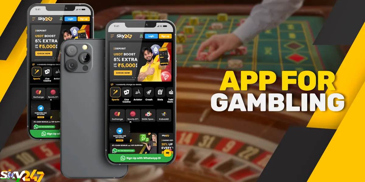 Review of mobile betting and casino app
