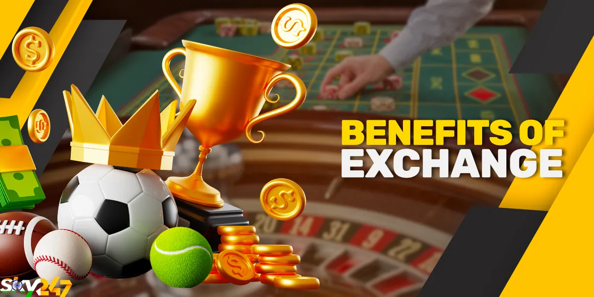Advantages of betting in the Exchange section